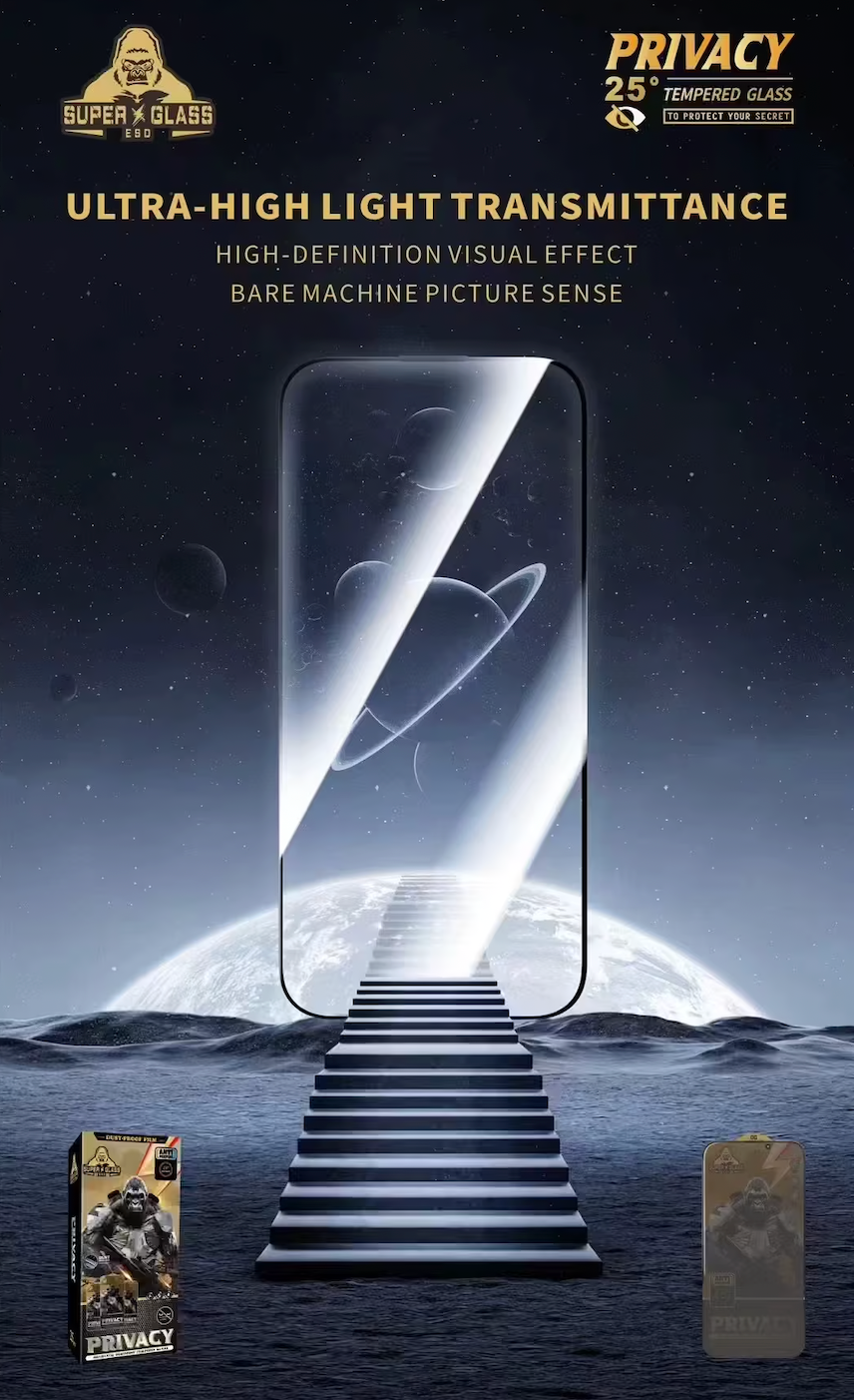 Gorilla Privacy Glass – Anti-Spy Tempered Glass Screen Protectors for iPhone