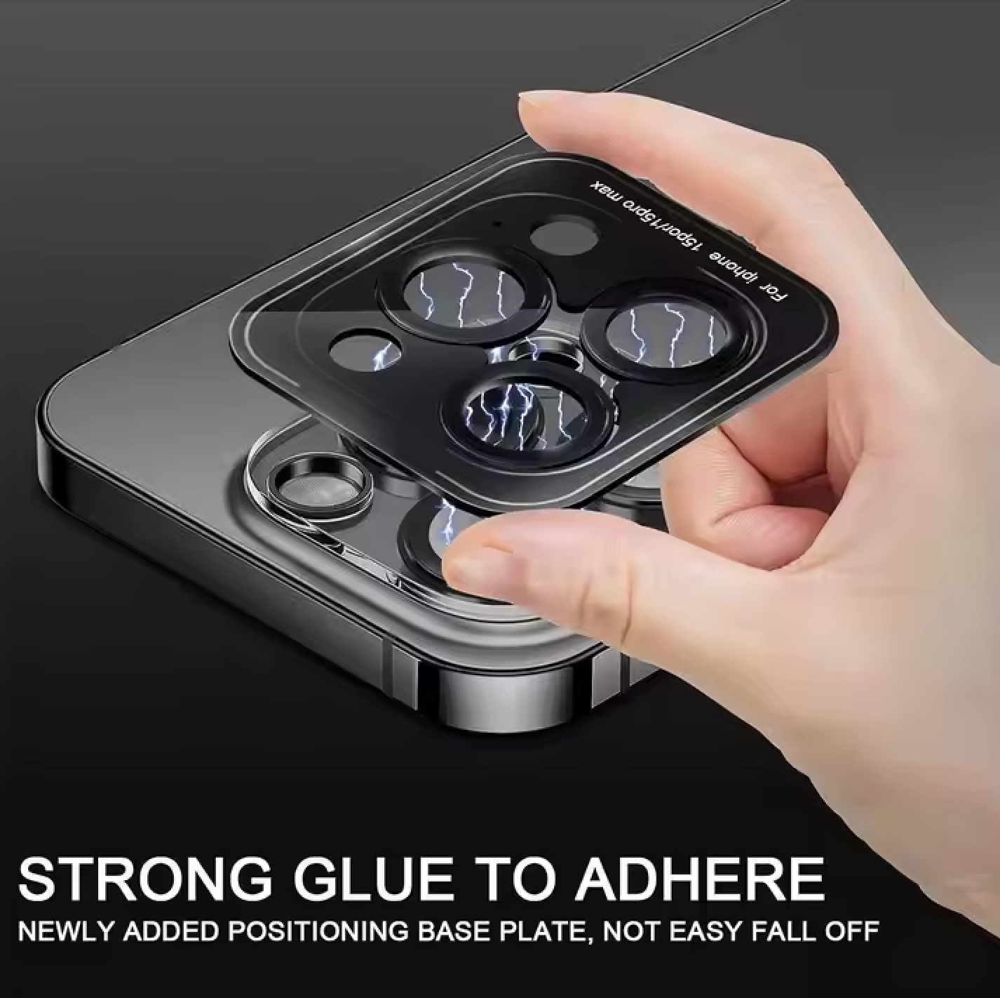 iPhone Camera Lens Protector – 9H Tempered Glass with Full Coverage