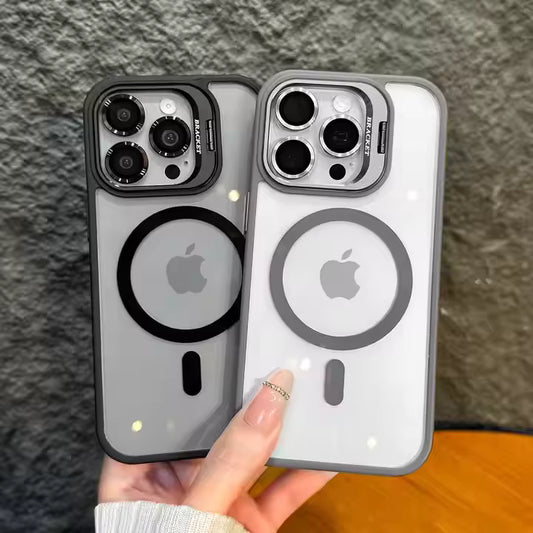 3-in-1 iPhone Case | Kickstand + MagSafe + Camera Lens Protection